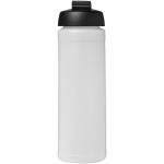 Baseline® Plus 750 ml Flasche mit Klappdeckel Transparent schwarz