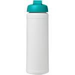 Baseline® Plus 750 ml Flasche mit Klappdeckel Weiß/blau
