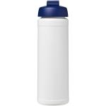 Baseline® Plus 750 ml flip lid sport bottle White/blue