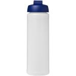 Baseline® Plus 750 ml Flasche mit Klappdeckel Transparent blau