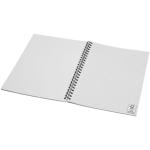 Desk-Mate® A5 colour spiral notebook Black