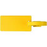 River recycled window luggage tag Yellow