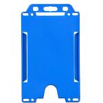 Pierre Kartenhalter aus recyceltem Kunststoff Blau