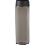 H2O Active® Vibe 850 ml screw cap water bottle, black Black,coal