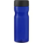 H2O Active® Eco Base 650 ml Sportflasche mit Drehdeckel, blau Blau,schwarz