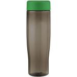 H2O Active® Eco Tempo 700 ml Wasserflasche mit Drehdeckel, grün Grün, schwarz
