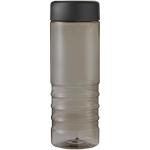 H2O Active® Eco Treble 750 ml screw cap water bottle, black Black,coal