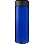 H2O Active® Eco Vibe 850 ml Wasserflasche mit Drehdeckel, blau Blau,schwarz