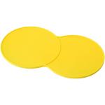 Sidekick plastic coaster Yellow