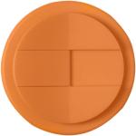 Americano® 350 ml tumbler with spill-proof lid White/orange