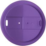 Brite-Americano® 350 ml tumbler with spill-proof lid White/purple