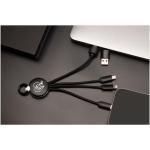 SCX.design C14 20W 5-in-1 charging cable Black