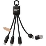 SCX.design C13 20W 5-in-1 charging cable Black