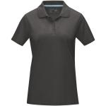 Graphite Poloshirt aus GOTS-zertifizierter Bio-Baumwolle für Damen, graphit Graphit | XS