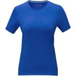 Balfour short sleeve women's GOTS organic t-shirt, aztec blue Aztec blue | XS