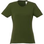 Heros short sleeve women's t-shirt, olive Olive | XS