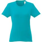 Heros short sleeve women's t-shirt, aqua Aqua | XS