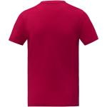 Somoto short sleeve men's V-neck t-shirt, red Red | XS
