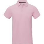 Calgary short sleeve men's polo, light pink Light pink | XS