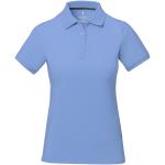 Calgary short sleeve women's polo, light blue Light blue | XS