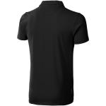Markham short sleeve men's stretch polo, anthracite Anthracite | XS