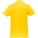 Helios short sleeve men's polo, yellow Yellow | XS