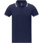 Amarago Polo mit abgesetztem Rand für Herren, Navy Navy | L
