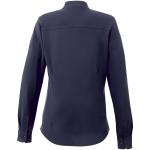 Bigelow long sleeve women's pique shirt, navy Navy | L