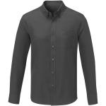 Pollux long sleeve men's shirt, graphite Graphite | XS