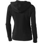 Arora women's full zip hoodie, black Black | XS