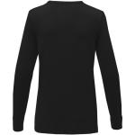 Merrit Pullover mit Rundhalsausschnitt für Damen, schwarz Schwarz | XS