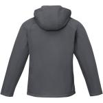 Notus men's padded softshell jacket, graphite Graphite | XS