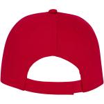 Ares 6 panel cap Red