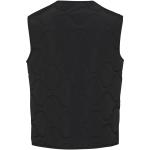 Quarz GRS-recycelte Thermoweste Unisex, schwarz Schwarz | XXS