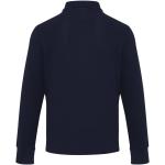 Apollo 245 g/m² long sleeve unisex half zip polo, navy Navy | 3XS