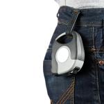 XD Collection Measuring tape with carabiner Gray/black