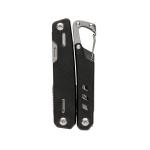 XD Collection Solid multitool with carabiner Black