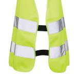 XD Collection GRS recycled PET high-visibility safety vest 7-12 years Yellow