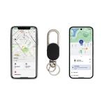 XD Collection Keyfinder Dual Schlüsselanhänger mit weltweiter Ortung Schwarz/silber