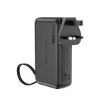 Urban Vitamin Eureka RCS recyceltes 65W-Hybrid-Ladegerät Schwarz