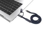 XD Xclusive Arc RCS 60W 120 cm 2-in-1 fast charging cable Aztec blue