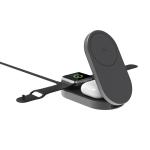 XD Xclusive Quantum Ultra-Fast 3-in-1 25W faltbarer Wireless Charger Grau/schwarz