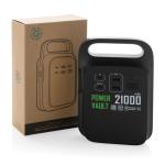 XD Collection Power Vault 21.000mAh tragbare Powerstation aus RCS rPlastik Schwarz