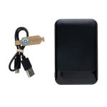 XD Collection RCS recycled plastic 5.000 mAh powerbank Black