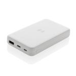 XD Collection RCS recycled plastic 5.000 mAh 5W wireless powerbank White