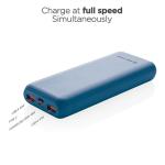 Urban Vitamin Pasadena 20.000mAh 18W PD Powerbank Blau