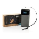 XD Xclusive Quantum RCS ultra-fast PD45W 10.000mAh powerbank with screen Gray/black