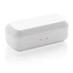 XD Collection Free Flow TWS earbuds in charging case White