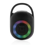 XD Collection RCS recycled plastic Lightboom 5W Clip speaker Black