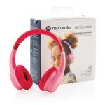 Motorola JR 300 kids wireless safety headphone Rosa